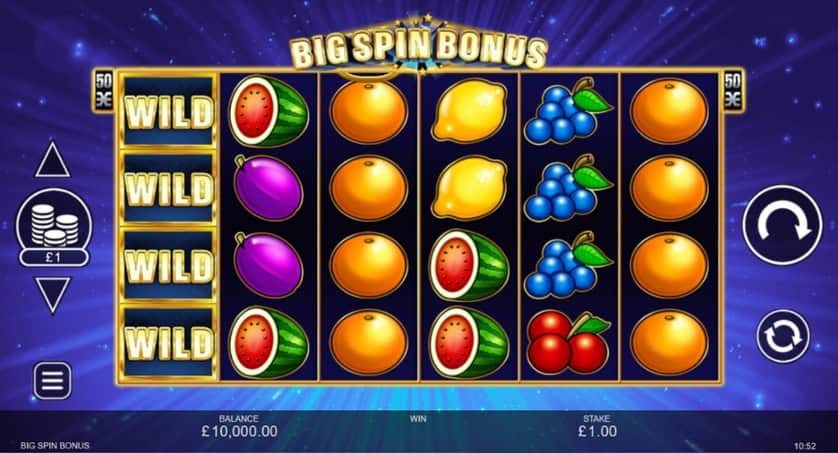 Játssz most - Big Spin Bonus