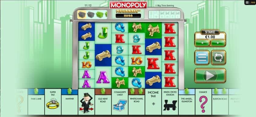 Játssz most - Monopoly Megaways