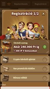 Bónusz kiválasztása