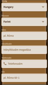 Elérhetőségi információk