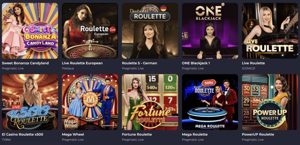 Rolling Slots Élő kaszinó