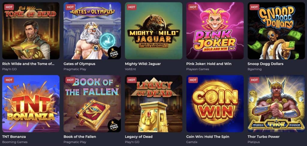 Rolling Slots nyerőgépek