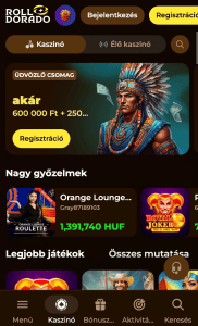 A Rolldorado Casino meglátogatása