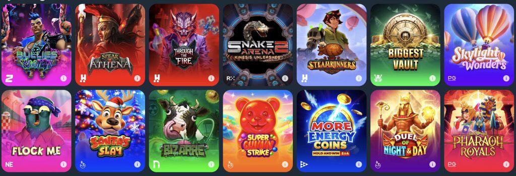 Miki Casino játékkínálat