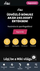 Látogasd meg a Miki Casino-t