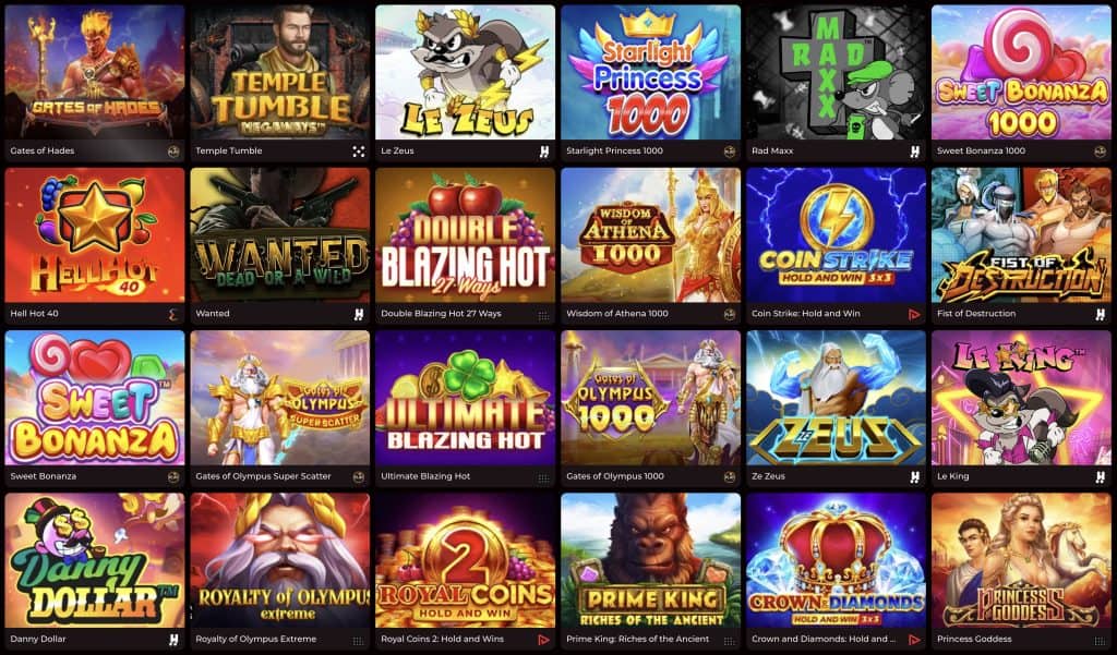 Wageon Casino - nyerőgépes játékok