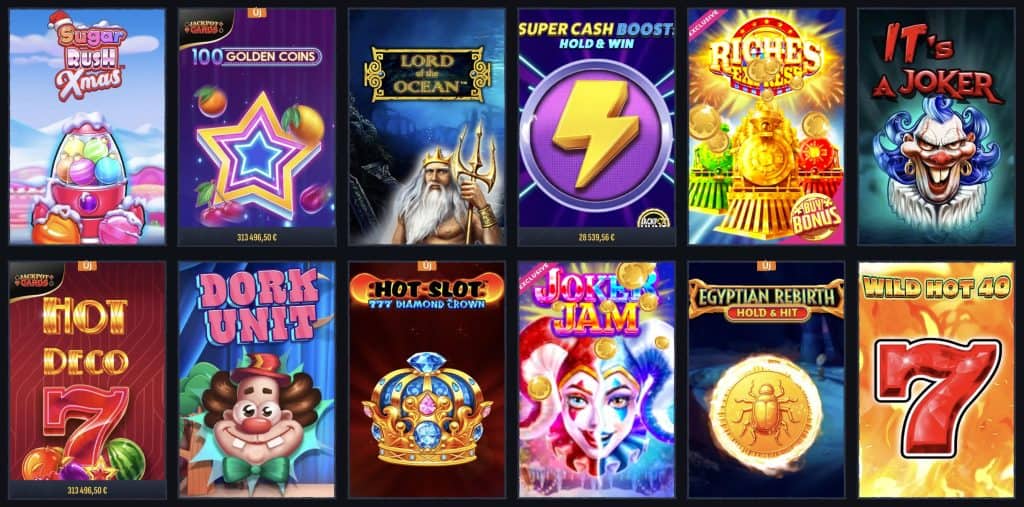 Mafia Casino – Játékkínálat