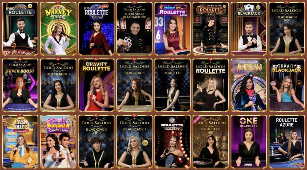 Cleobetra Casino - élő kaszinójátékok