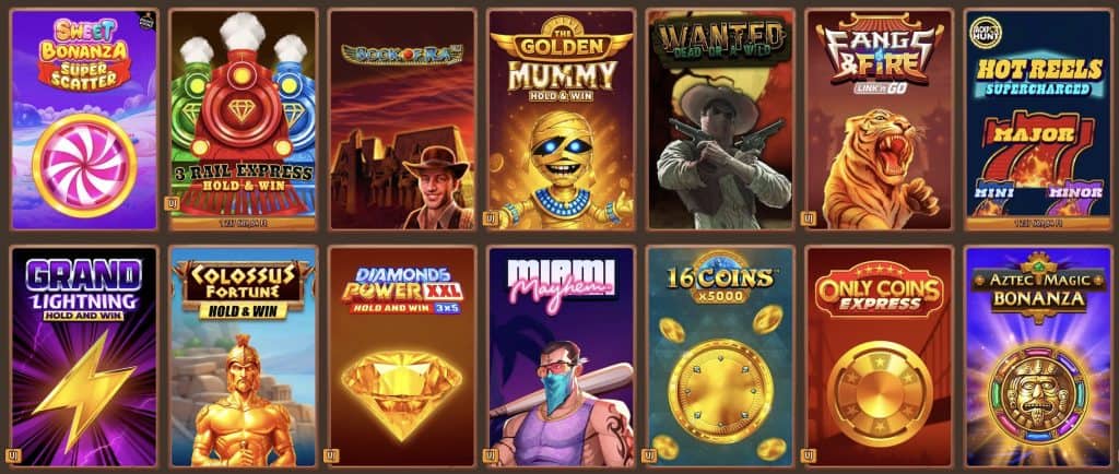 Stone Vegas Casino játékok