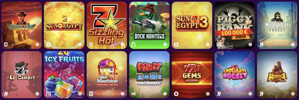 Fantasino Kaszinó játékok